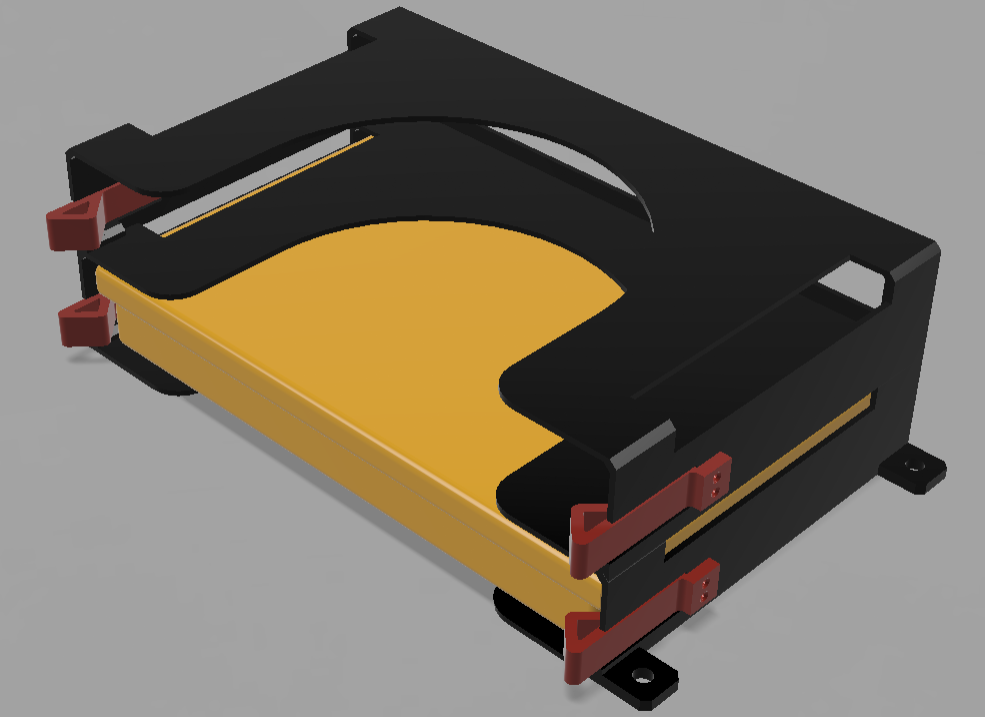 Horizontal Plano Tray Holders (2x Stack)