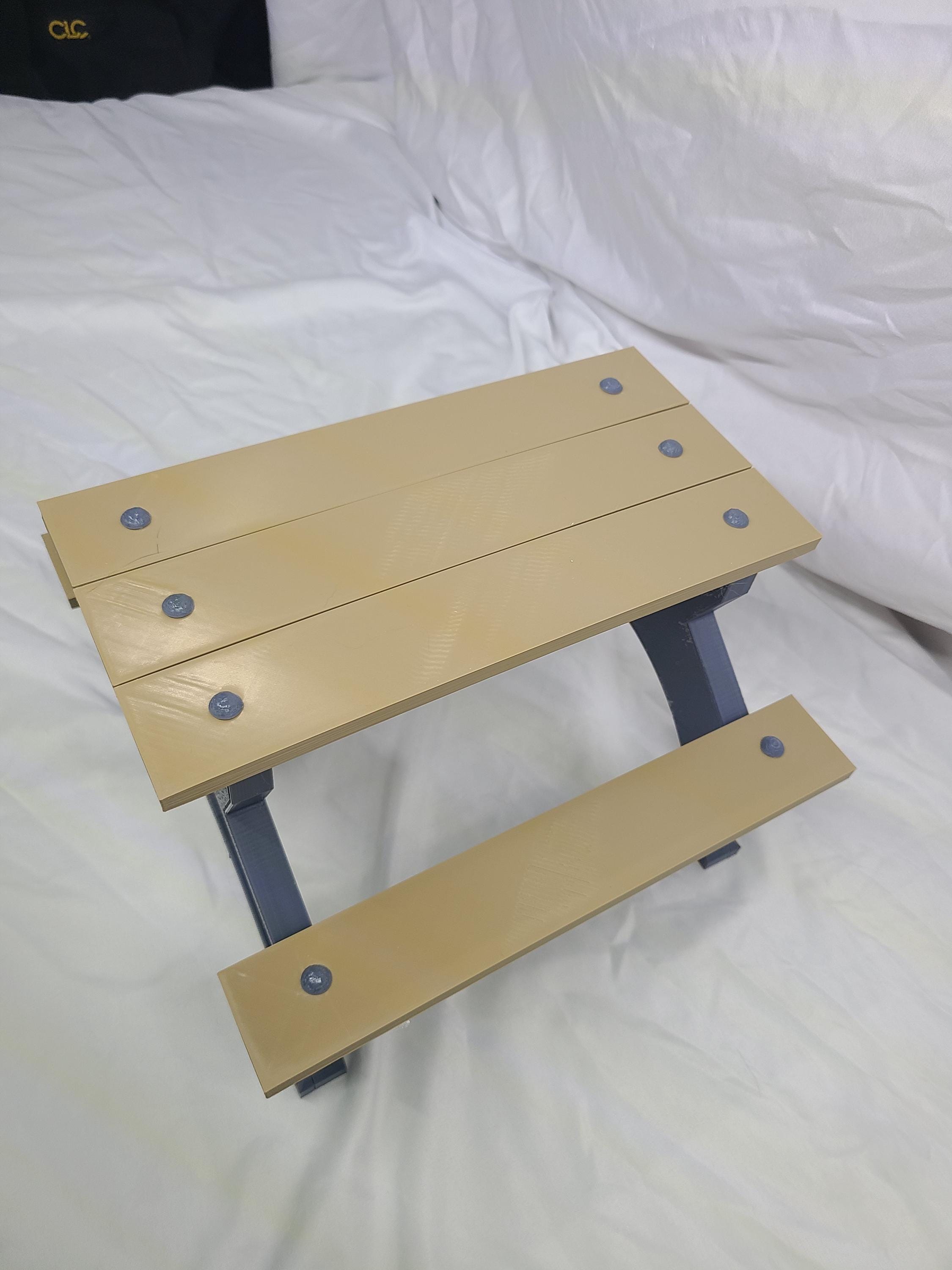 18 inch Doll Picnic Table & Mug Set