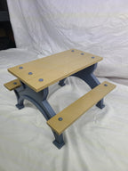 18 inch Doll Picnic Table & Mug Set