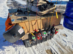 Ice Fishing Rod Holder: 6-Rod Sled/Wall Mount