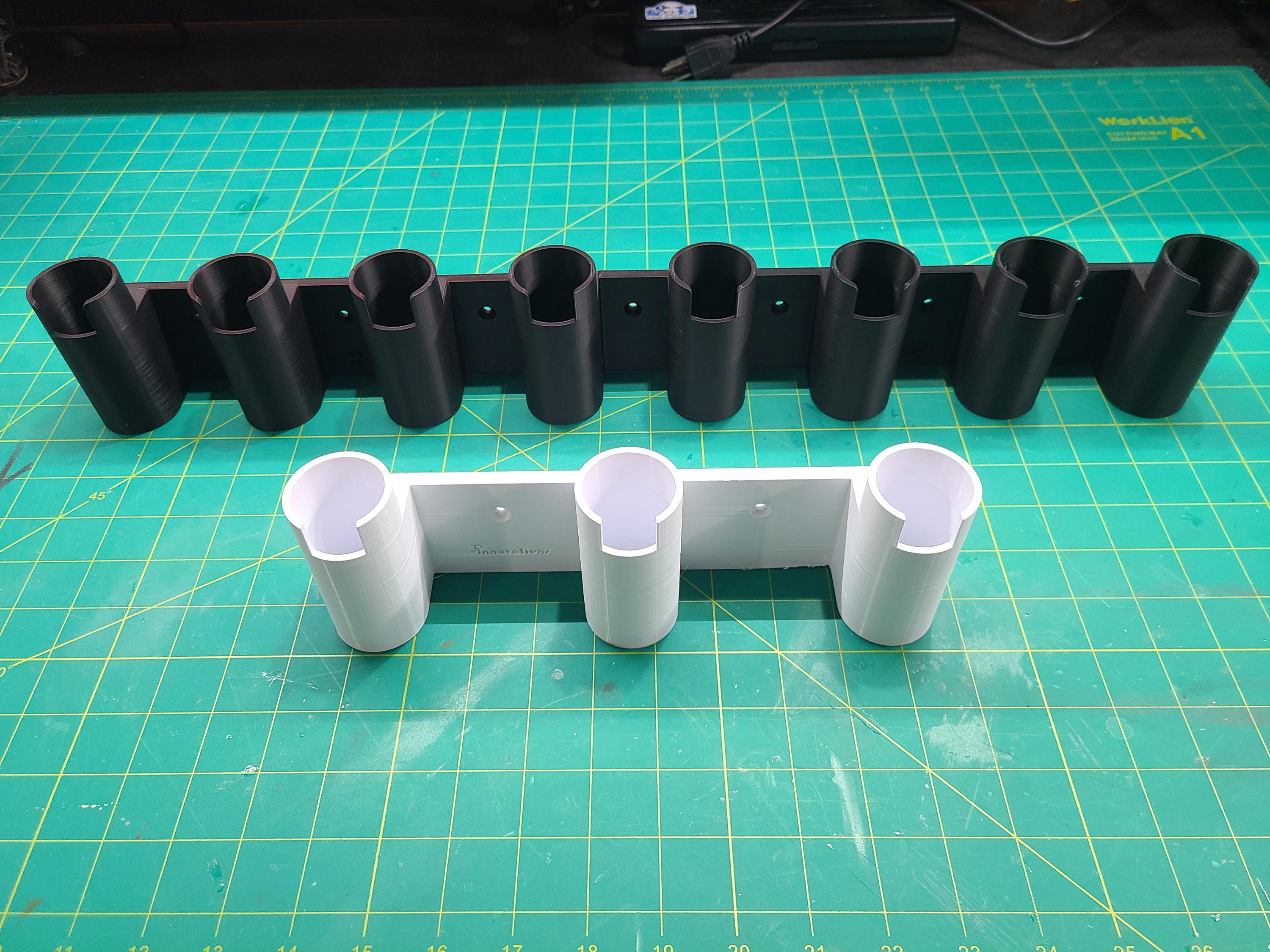 Ice Fishing Rod Holder: 8-Rod Sled/Wall Flush Mount only