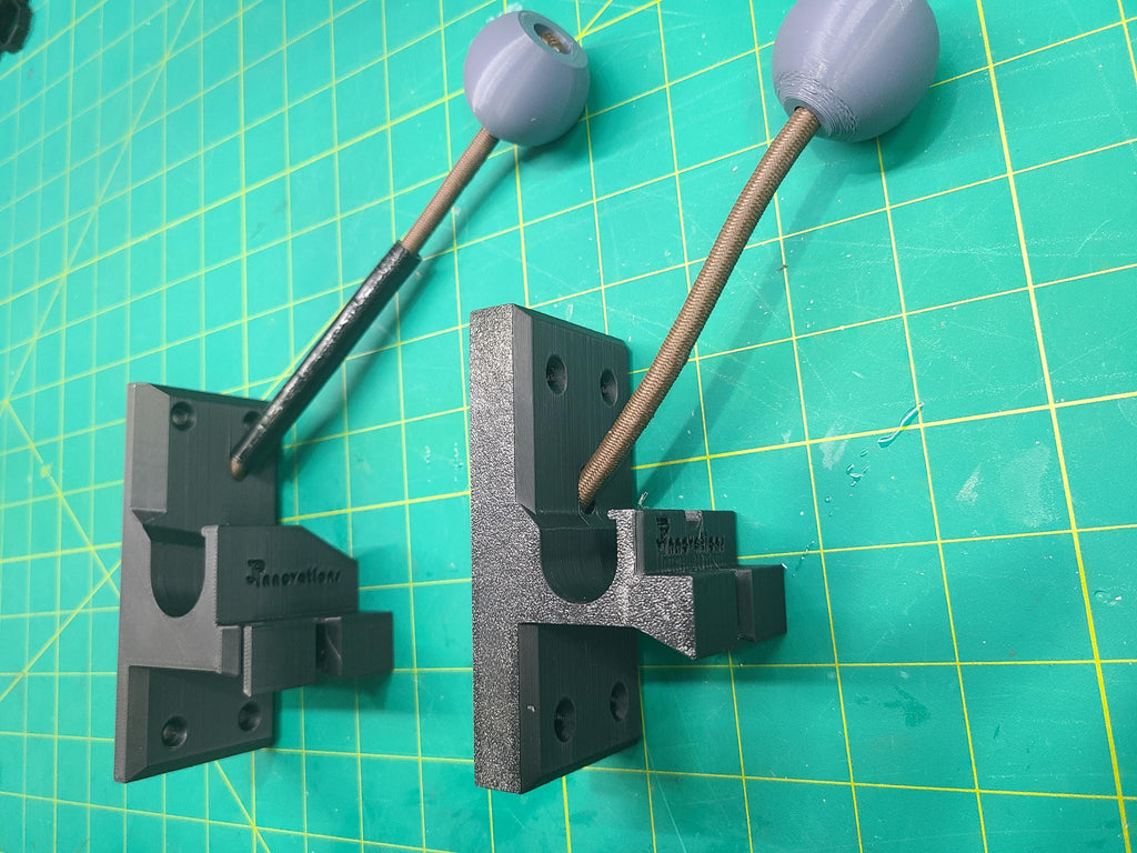 Ice Auger Holder Set: Sled/Wall Mount for Razr Scout auger