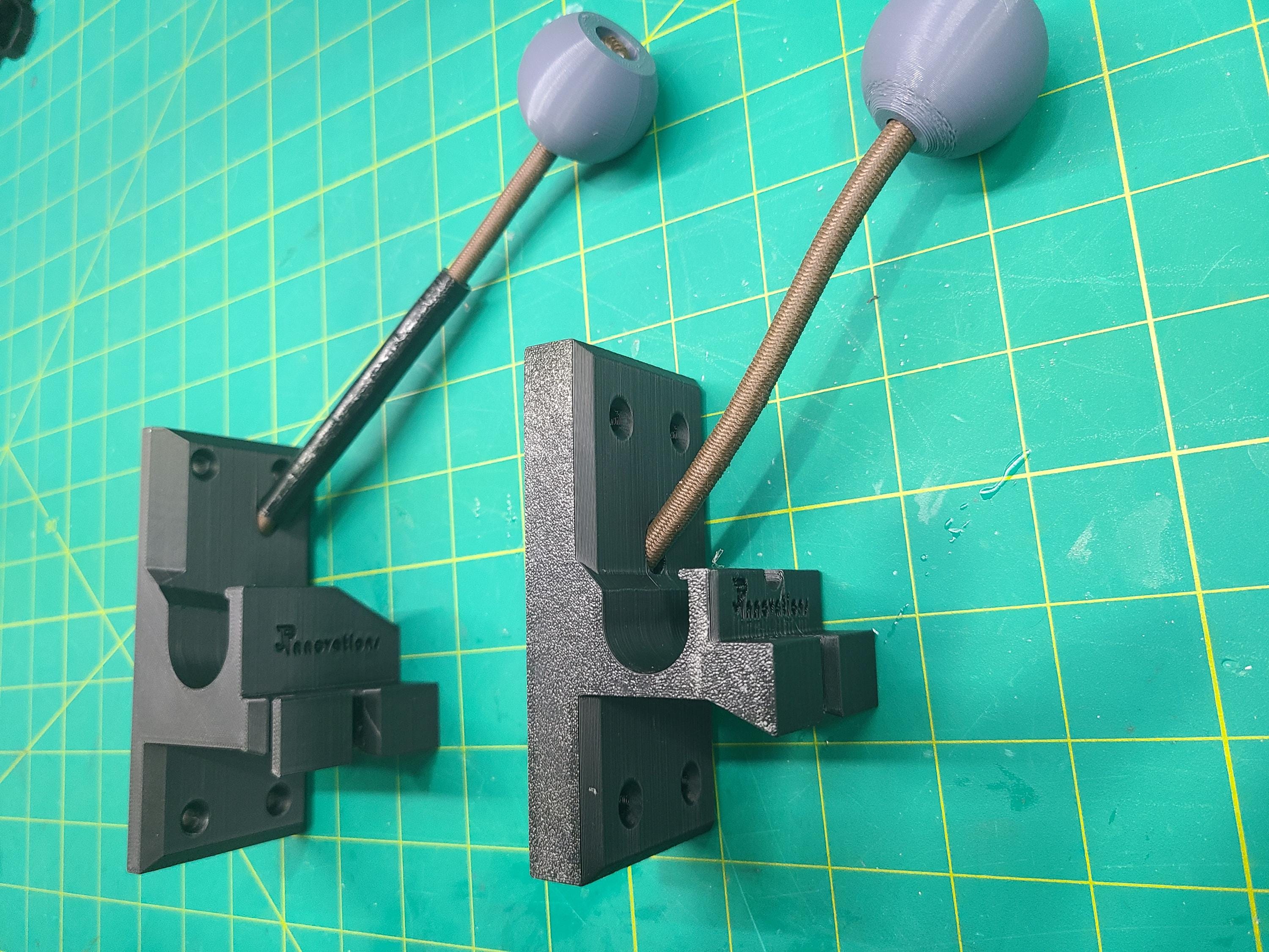 Ice Auger Holder Set: Sled/Wall Mount for Razr Scout auger