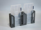 Plano 3500 Dual Tray Holder: Carbon Grey Fishing Gear Storage
