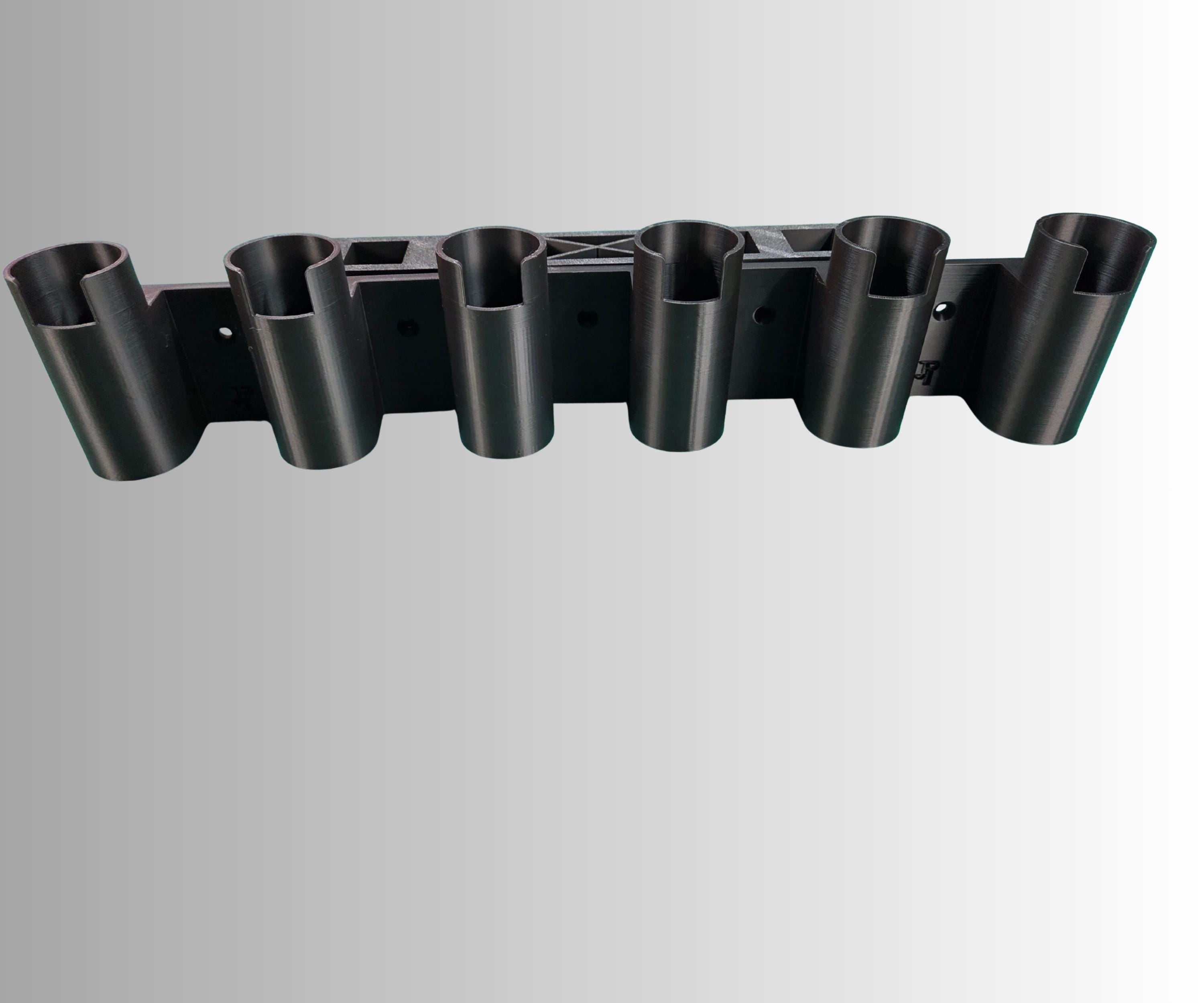 Ice Fishing Rod Holder: 6-Rod Sled/Wall Mount