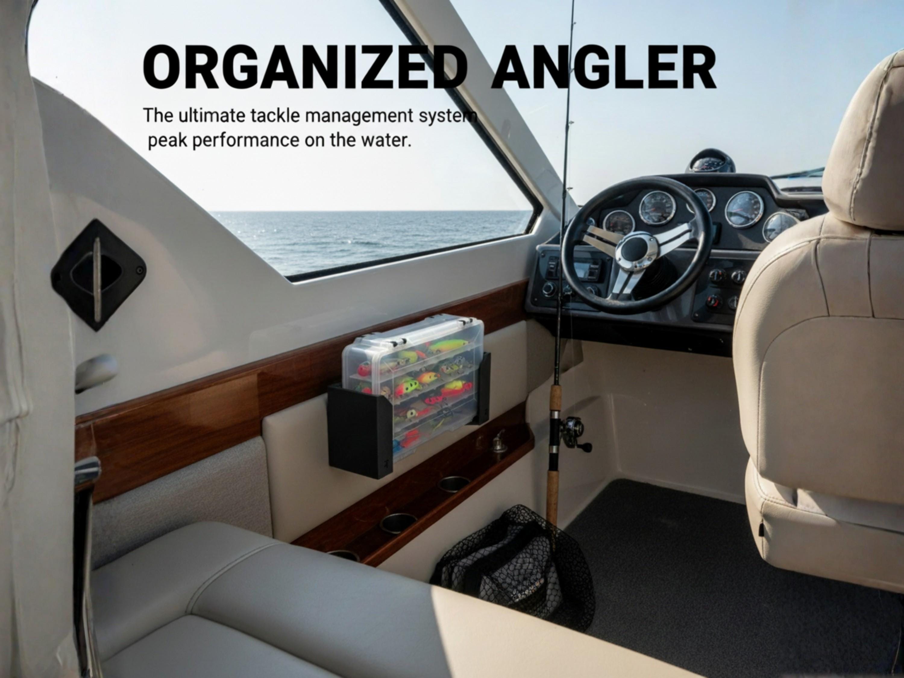 Plano Tray Holder: Adjustable for 3500/3600/3700 series fishing lure trays