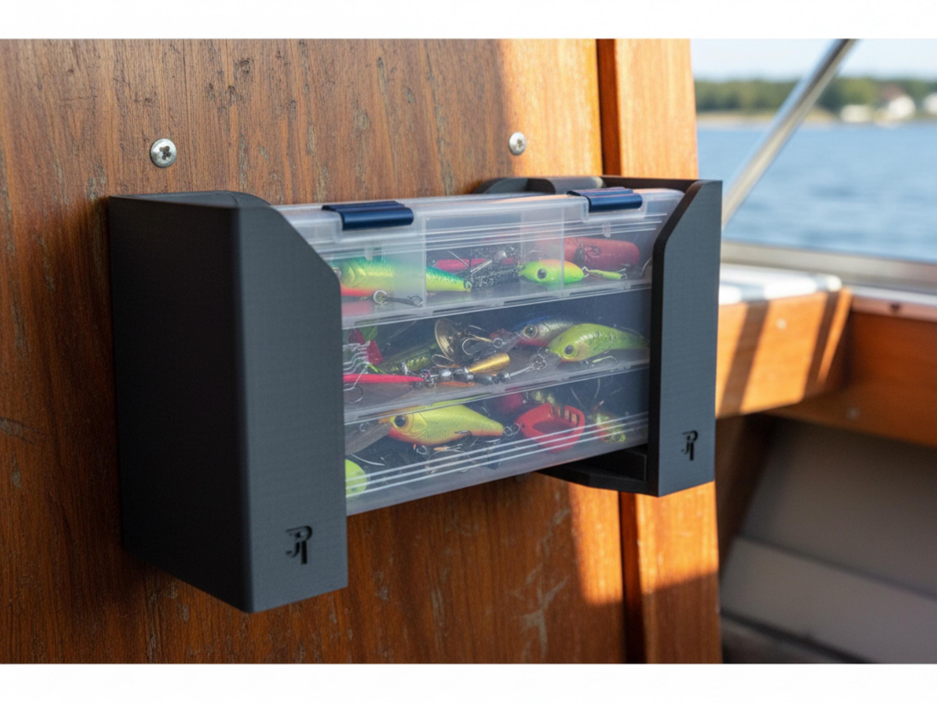 Plano Tray Holder: Adjustable for 3500/3600/3700 series fishing lure trays