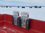 Plano 3500 Dual Tray Holder: Carbon Grey Fishing Gear Storage