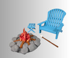 18 inch doll Campfire Set American Girl camping accessory