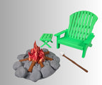 18 inch doll Campfire Set American Girl camping accessory
