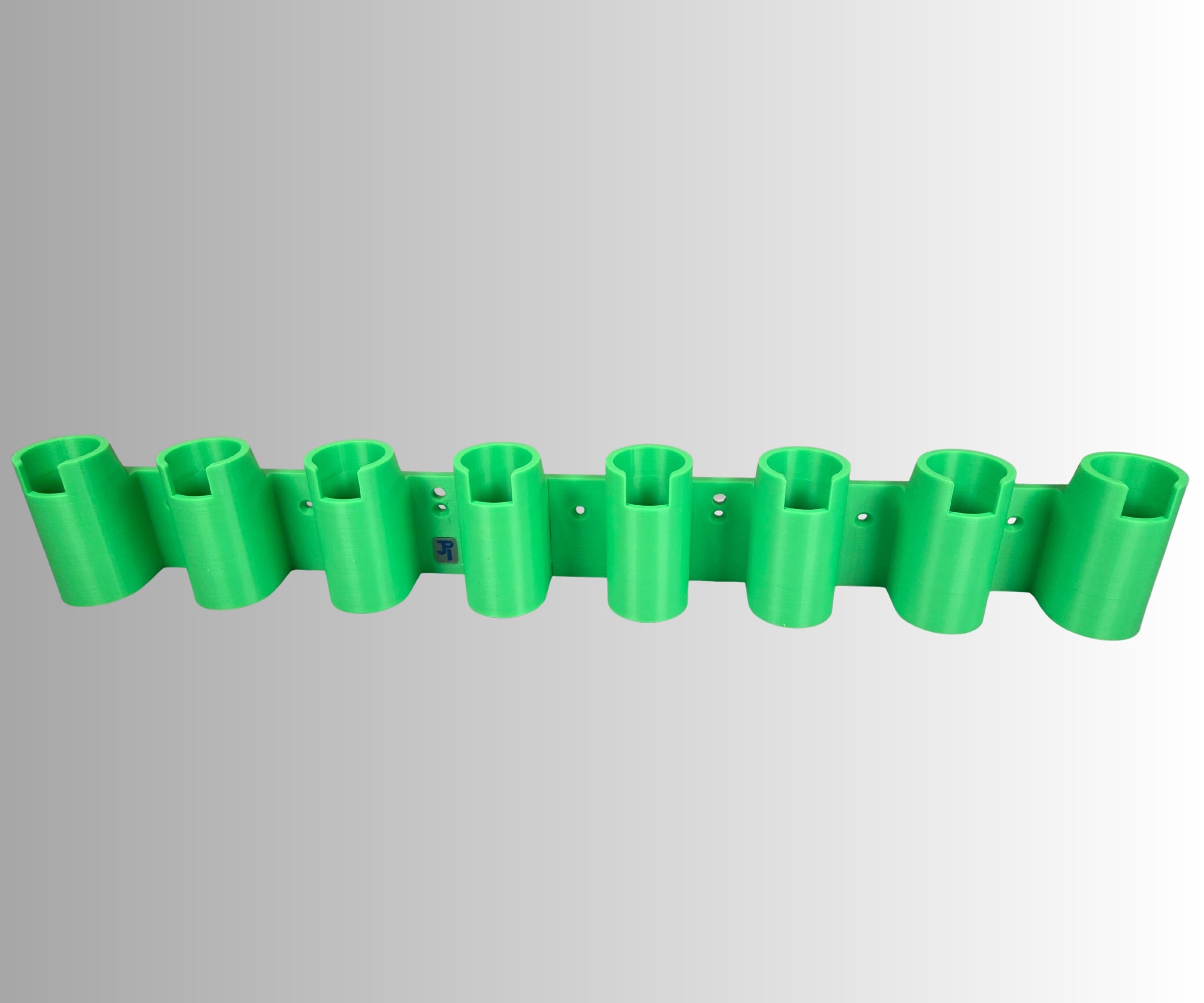 Ice Fishing Rod Holder: 8-Rod Sled/Wall Mount