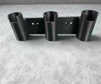 Ice Fishing 3 Rod Holder: Sled/Wall Mount with Optional Tool Holder