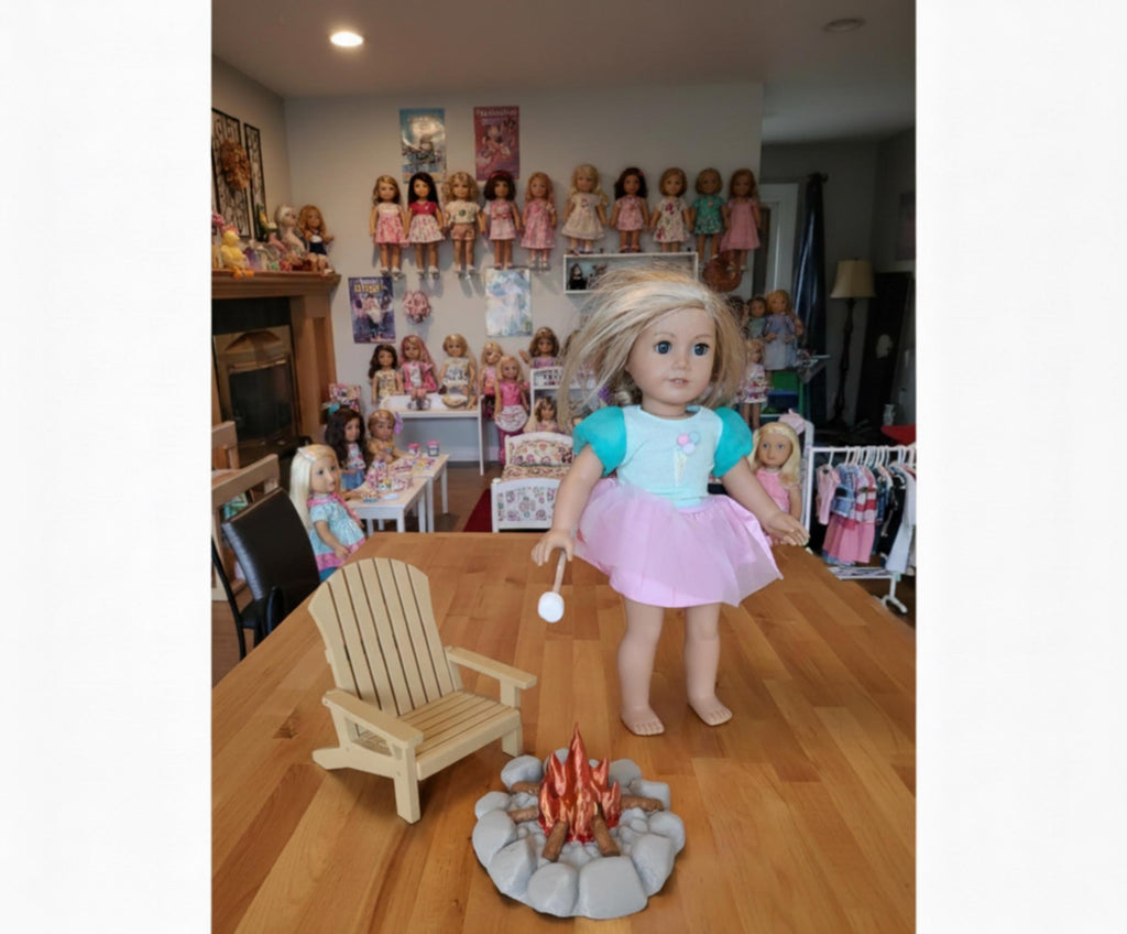 18 inch doll Campfire Set American Girl camping accessory