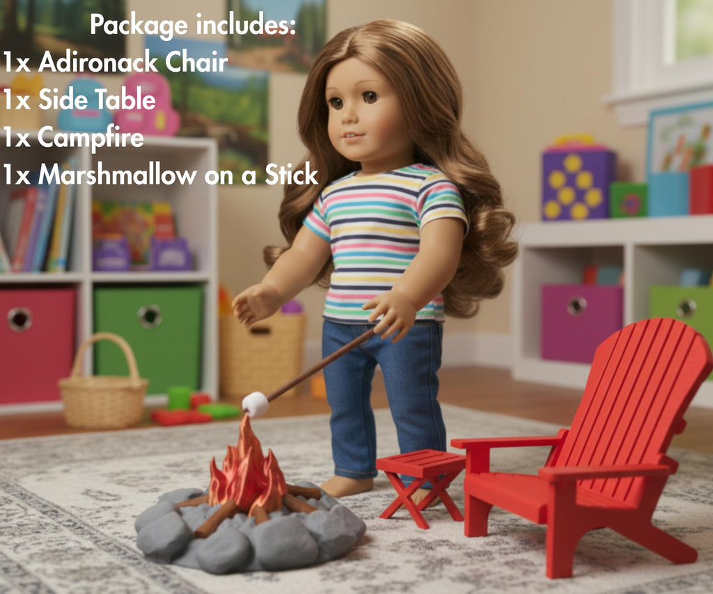 18 inch doll Campfire Set American Girl camping accessory