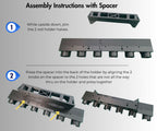 Ice Fishing Rod Holder: 6-Rod Sled/Wall Mount