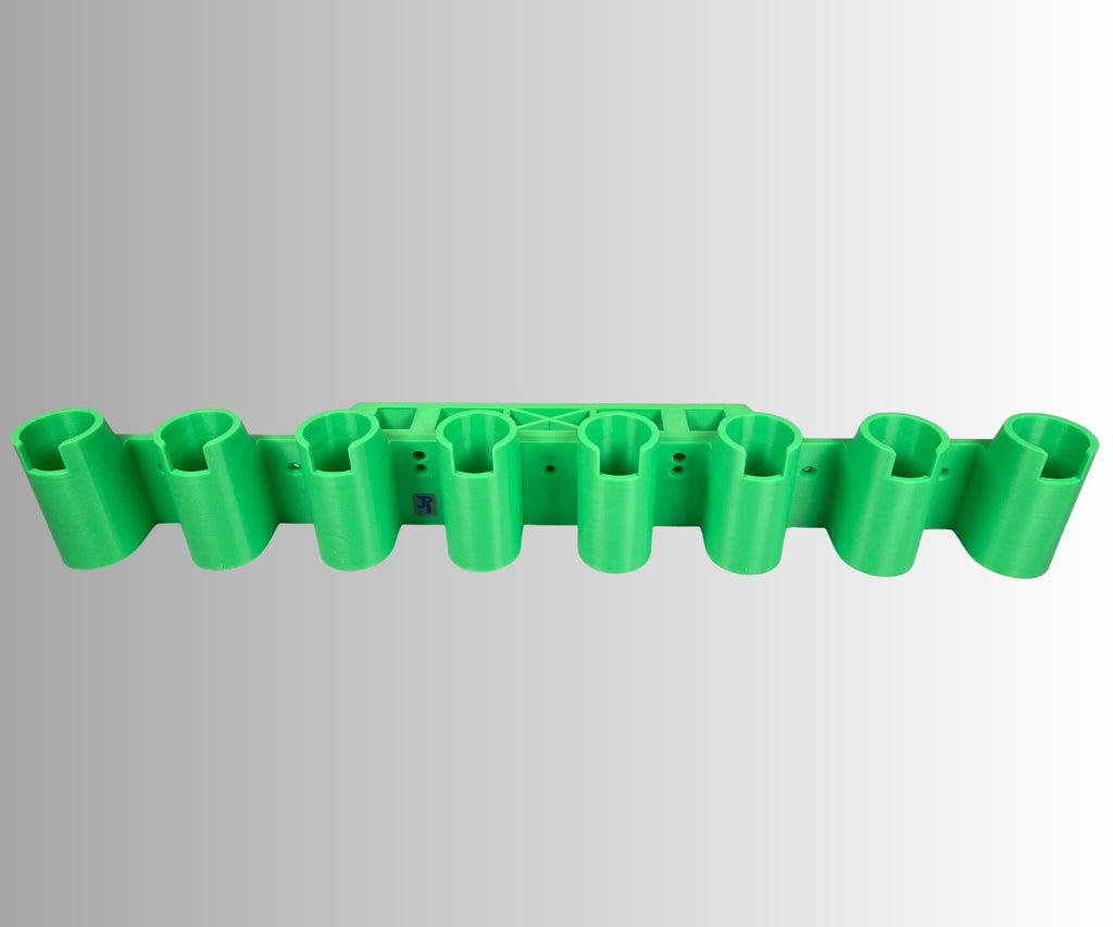 Ice Fishing Rod Holder: 8-Rod Sled/Wall Mount