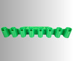 Ice Fishing Rod Holder: 8-Rod Sled/Wall Mount
